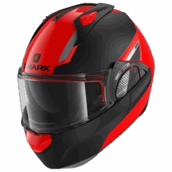 Shark Evo GT Sean Oranje Zwart Zilver OKS Systeemhelm