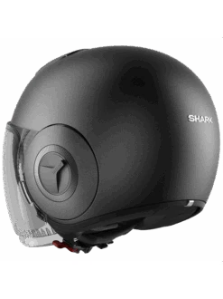 Shark Shark Nano Blank Mat Gun Metaal A06 Jethelm -Motoronderdelen Winkel shark shark nano blank mat gun metal mat a06 2