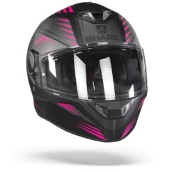 Shark Skwal 2 Hallder Mat Zwart Antraciet Paars KAV Integraalhelm -Motoronderdelen Winkel shark skwal 2 hallder mat black anthracite purple kav.35