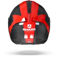 Shark Spartan Carbon 1.2 Skin Carbon DRR Rood Rood Integraalhelm -Motoronderdelen Winkel shark spartan carbon skin drr red red.19 1