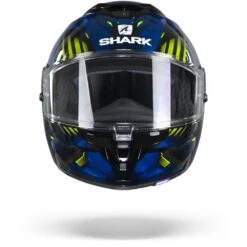 Shark Spartan GT Replikan KUB Zwart Chrome Blauw Integraalhelm -Motoronderdelen Winkel sharkspartangtreplikankub.01