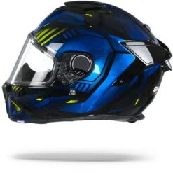 Shark Spartan GT Replikan KUB Zwart Chrome Blauw Integraalhelm -Motoronderdelen Winkel sharkspartangtreplikankub.11