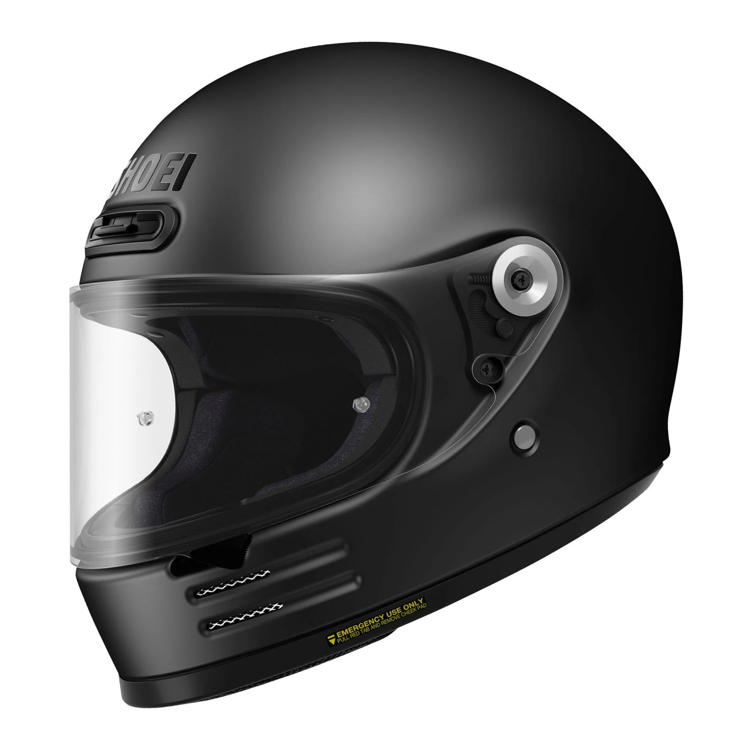 Shoei Glamster 06 Candy Mat Zwart Integraalhelm 1 Shoei Glamster 06 Candy Mat Zwart Integraalhelm