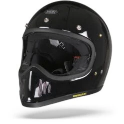 Shoei Ex-Zero Zwart Crosshelm -Motoronderdelen Winkel shoei ex zero black.04 1