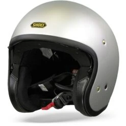 Shoei J.O Mat Licht Zilver Jethelm 10 Shoei J.O Mat Licht Zilver Jethelm -Motoronderdelen Winkel shoei j.o matt light silver frontpage