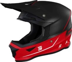 SHOT Furious Raw 3.0 Zwart Rood Mat Crosshelm -Motoronderdelen Winkel shot helmet furious raw 3 0 black red matt 1