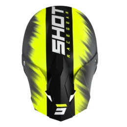 SHOT Furious Versus Neon Geel Mat Crosshelm 2 SHOT Furious Versus Neon Geel Mat Crosshelm - Afbeelding 2