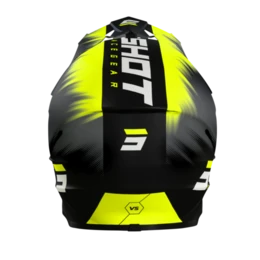 SHOT Furious Versus Neon Geel Mat Crosshelm 1 SHOT Furious Versus Neon Geel Mat Crosshelm