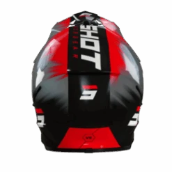 SHOT Furious Versus Rood Glanzend Crosshelm -Motoronderdelen Winkel shot helmet furious versus red glossy3