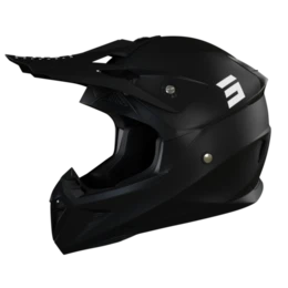 SHOT Pulse Solid Zwart Mat Crosshelm 2 SHOT Pulse Solid Zwart Mat Crosshelm - Afbeelding 2