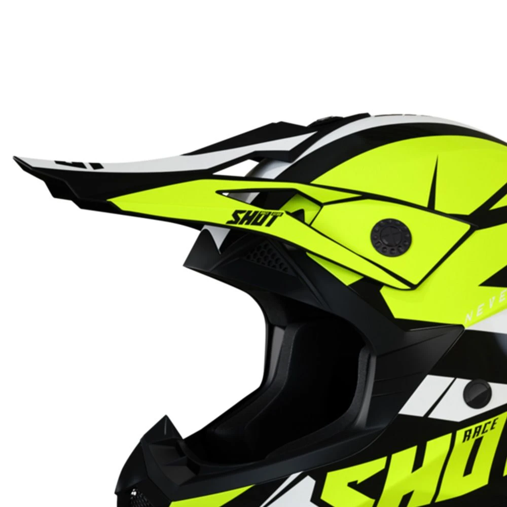 SHOT Peak Pulse Revenge Black Neon Yellow White Glossy 2 SHOT Peak Pulse Revenge Black Neon Yellow White Glossy - Afbeelding 2