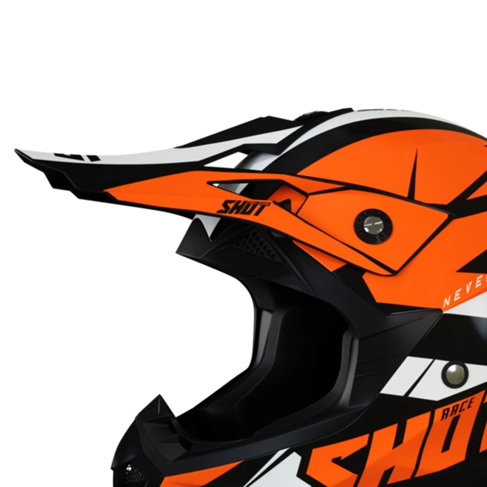 SHOT Peak Pulse Revenge Black Orange White Glossy 2 SHOT Peak Pulse Revenge Black Orange White Glossy - Afbeelding 2