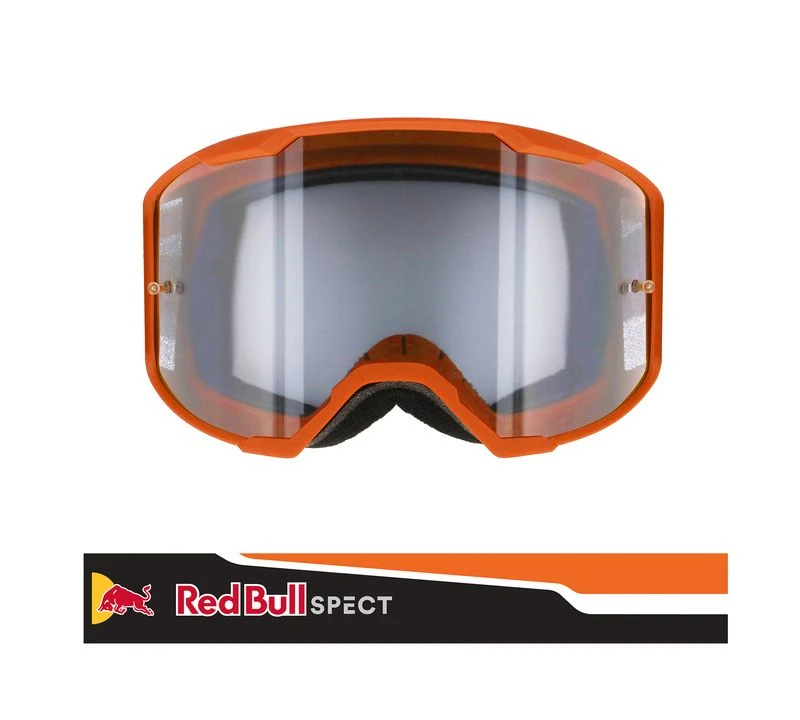 Spect Red Bull Strive Mx Goggles Single Lens Black Orange Clear 1 Spect Red Bull Strive Mx Goggles Single Lens Black Orange Clear