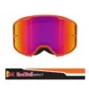 Spect Red Bull Strive Mx Goggles Single Lens Black Orange Purple