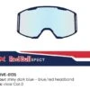 Spect Red Bull Strive Mx Goggles Single Lens Blue Red Clear