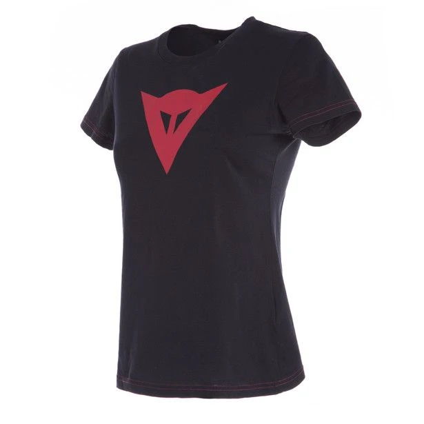 Dainese Speed Demon Lady T-Shirt Zwart Rood 1 Dainese Speed Demon Lady T-Shirt Zwart Rood