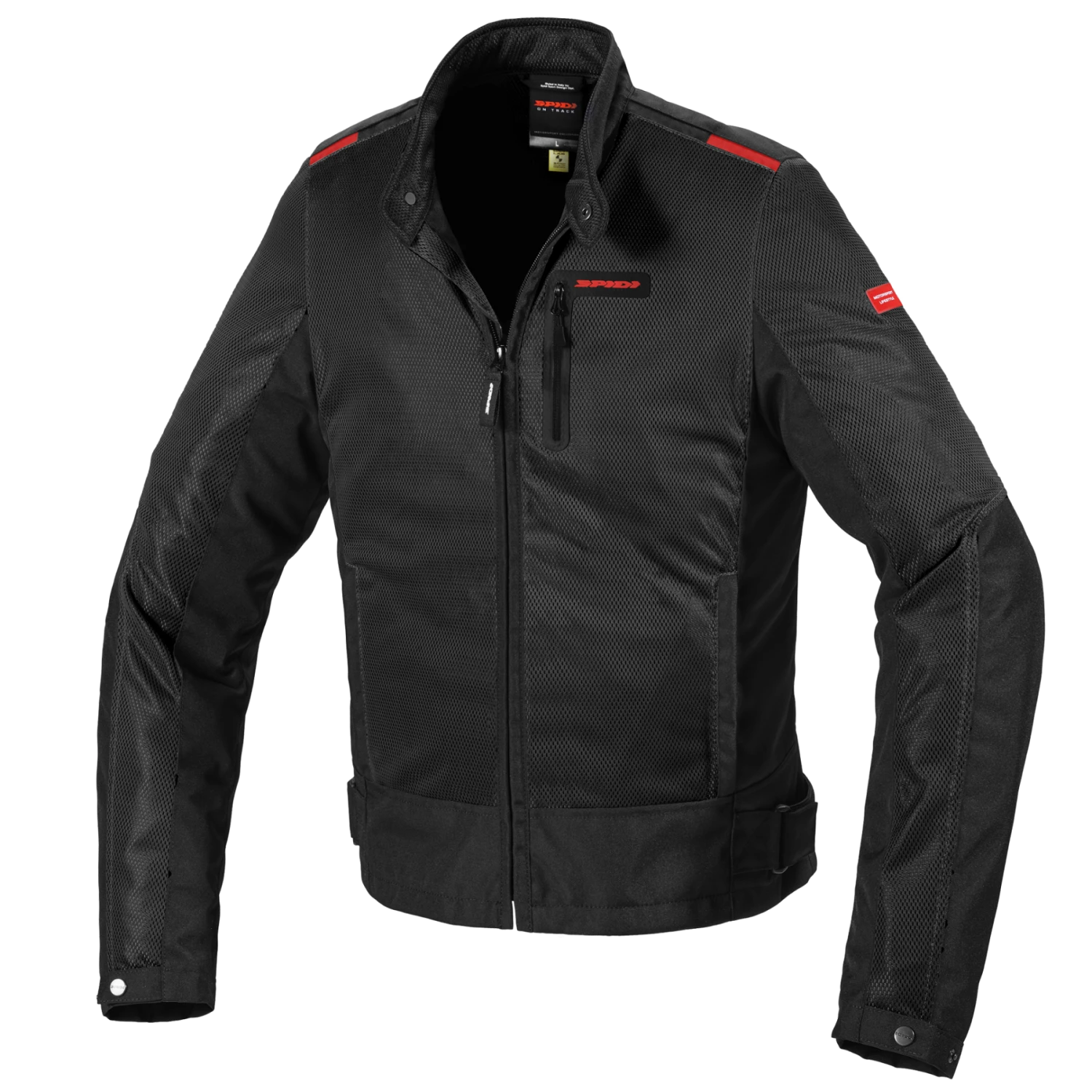 Spidi Solar Net Zwart Rood 2 Spidi Solar Net Zwart Rood - Afbeelding 2