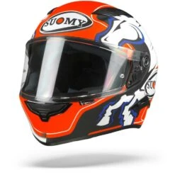 Suomy Speedstar Zerofour Mat Rood Wit Zwart Integraalhelm -Motoronderdelen Winkel suomy speedstar zerofour.04 1