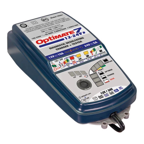 Tecmate Optimate 7 12V/24V Battery Tender 1 Tecmate Optimate 7 12V/24V Battery Tender