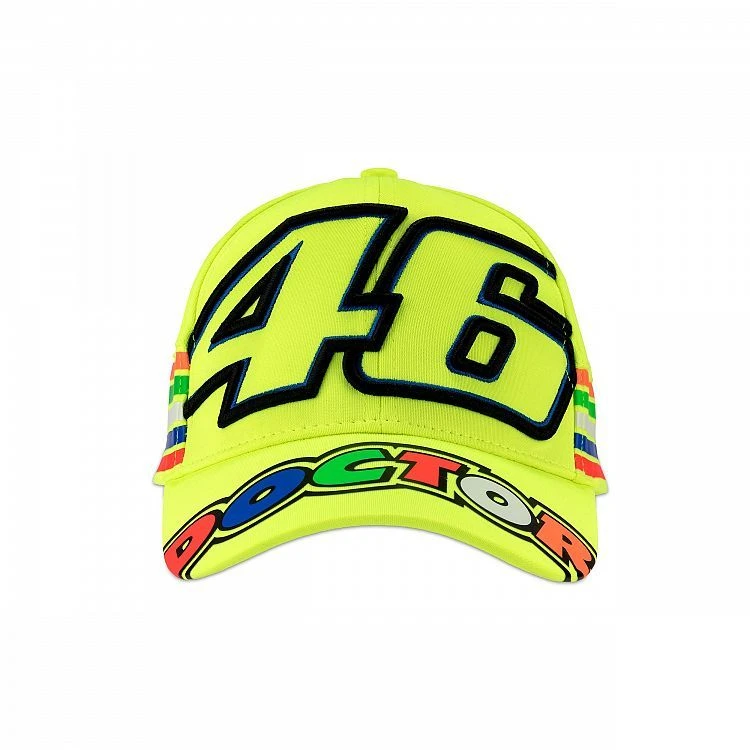 VR46 CLASSIC STRIPES FLUO GEEL 3 VR46 CLASSIC STRIPES FLUO GEEL - Afbeelding 3