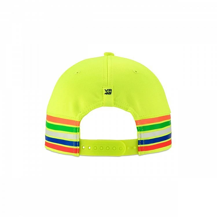 VR46 CLASSIC STRIPES FLUO GEEL 2 VR46 CLASSIC STRIPES FLUO GEEL - Afbeelding 2