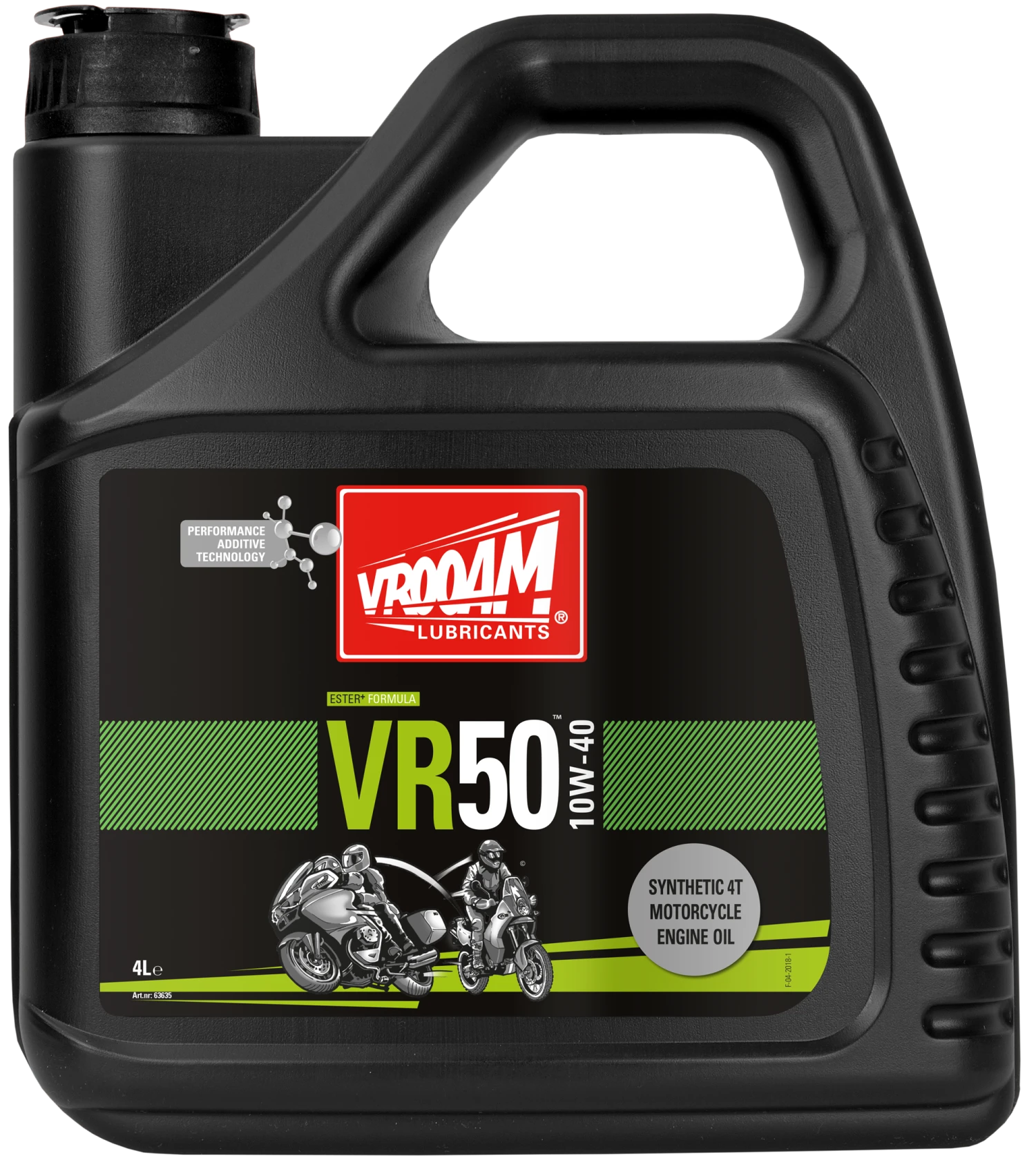VROOAM VR50 Engine Oil 10w-40 4 L 1 VROOAM VR50 Engine Oil 10w-40 4 L