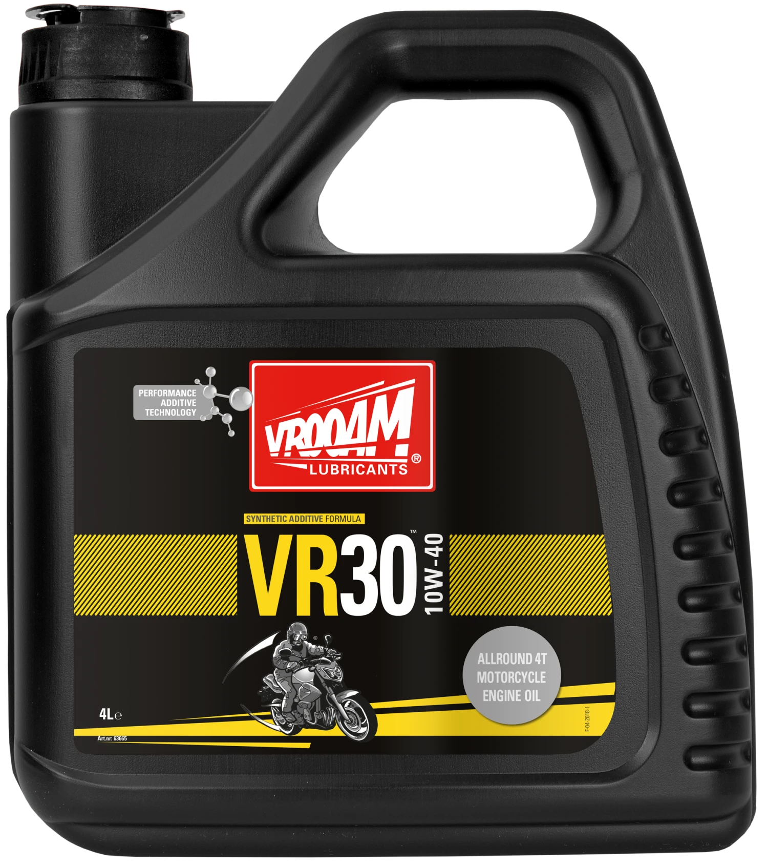 VROOAM VR30 ENGINE OIL 10W-40 4 L 1 VROOAM VR30 ENGINE OIL 10W-40 4 L