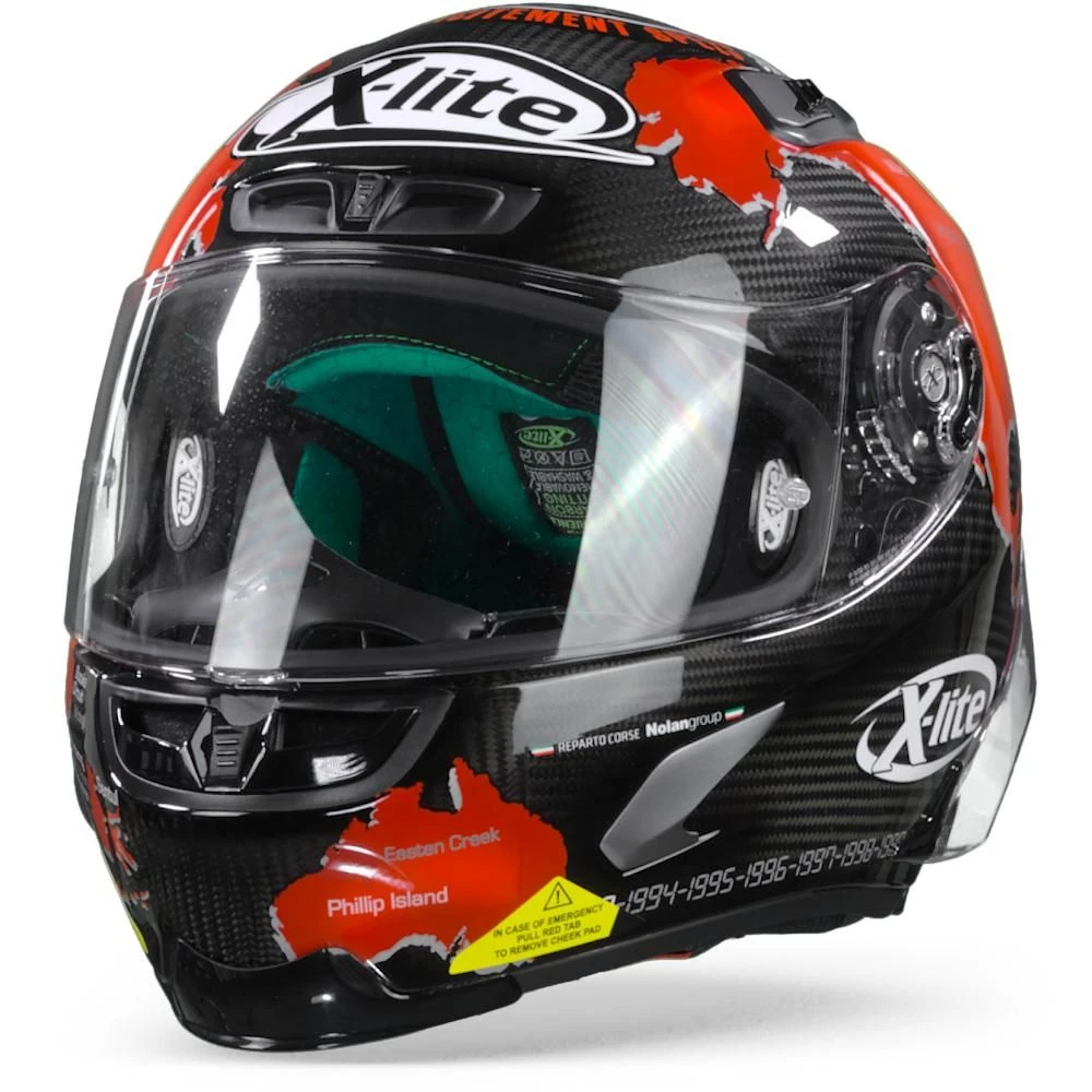 X-Lite X-803 RS Ultra Carbon Checa 026 Integraalhelm 3 X-Lite X-803 RS Ultra Carbon Checa 026 Integraalhelm - Afbeelding 3